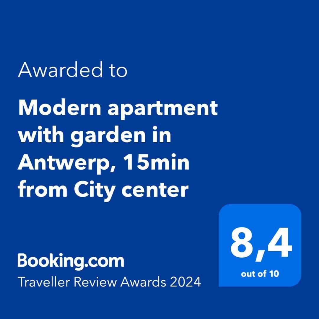 Modern Apartment With Garden In Antwerp, 15Min From City Center Esterno foto